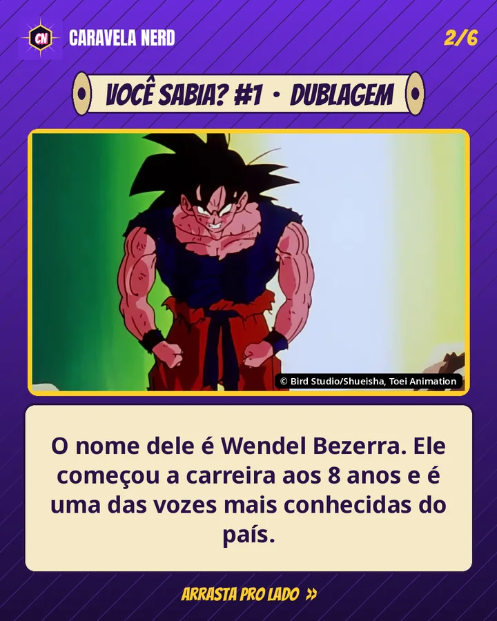 Slide: Wendel Bezerra começou a carreira aos 8 anos